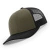 112-MP Richardson Metal Patch Trucker Cap - Dark Loden/ Black