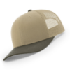 112-MP Richardson Metal Patch Trucker Cap - CMB Khaki/ Chocolate Chip