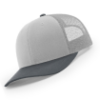 112-MP Richardson Metal Patch Trucker Cap - CMB Light Gray/ Gunmetal