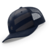 112PFP-MP Richardson Metal Patch Pattern Trucker Cap - Alternate Navy/ Tonal Stars Stripes