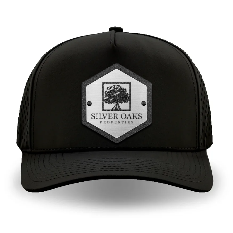 615-MP Metal Patch 10/10 5 Panel Hats